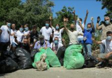 Giornata ecologica a Lappano con la raccolta dei rifiuti abbandonati