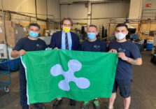 Monza, Regione Lombardia visita l’azienda MPM Mechanics salvata da 3 dipendenti