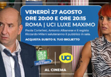 Paola Cortellesi e Antonio Albanese incontrano il pubblico prima del film ‘Come un gatto in tangenziale – Ritorno a Coccia di Morto’