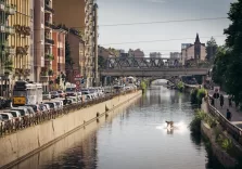 Velocità, musica e acrobazie in Darsena con il Wake the city