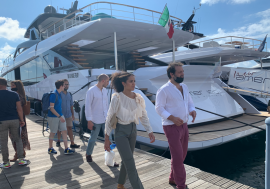Tutto esaurito al Salone Nautico di Genova che mostra imbarcazioni riciclabili al 95%