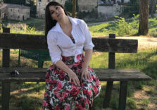 Monica Bellucci protagonista al castello di Sorci per la festa di Halloween