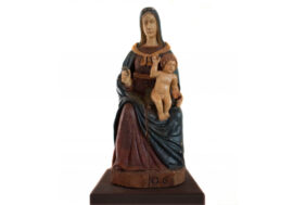 Dopo il restauro la Madonna della Candelora di Amatrice inviata a Dubai