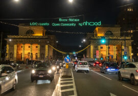 Milano, accese luminarie di corso Buenos Aires con 26 mila led a basso consumo
