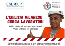 Milano, l’edilizia cerca 300 lavoratori: open day del Comune ed Esem-Cpt per fare conoscere le varie opportunità