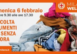 Milano, il 6 febbraio torna la raccolta indumenti per i senza dimora