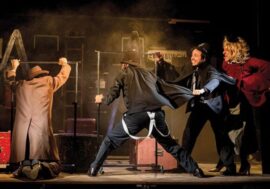 Milano, al Teatro San Babila in scena ’39 scalini’ con la regia di Leonardo Buttaroni