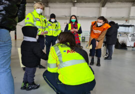 Arrivato a Milano dalla Polonia anche il piccolo Artem, 3 anni, per essere curato al San Matteo di Pavia