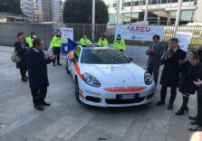 Milano, auto sequestrata alla criminalità organizzata consegnata all’Agenzia Regionale Emergenza Urgenza