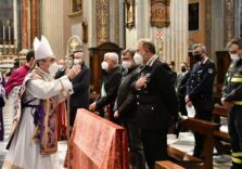 Imperia, celebrato il Precetto Pasquale Interforze con appello per la pace