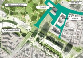 Milano, Porta Nuova a misura d’uomo con le nuove aree pedonali e tanto verde