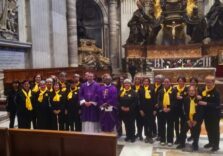 Il coro “conClaudia” di Imperia anima la Santa Messa in Vaticano