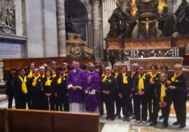 Il coro “conClaudia” di Imperia anima la Santa Messa in Vaticano