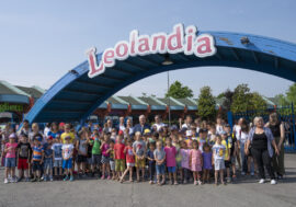 Giornata speciale per i bambini ucraini profughi di guerra e orfani a Leolandia