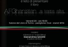 Al Salone del Libro di Torino oggi lo Stato Maggiore della Difesa presenta il libro “Afghanistan…a testa alta”