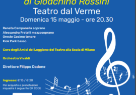 Lo Stabat Mater di Rossini a sostegno delle mamme che affrontano la malattia dei propri bimbi al Dal Verme di Milano