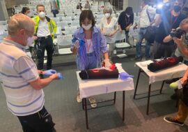 “Stop the Bleed”, a Lecco, il progetto pilota per l’Italia su come fermare una emorragia e salvare la vita