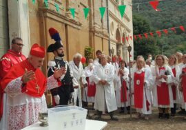 Il cardinale Ernest Simoni, il martire vivente, in visita a Imperia
