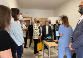 Milano, Regione Lombardia in visita agli ambulatori  del Centro Casa Aler