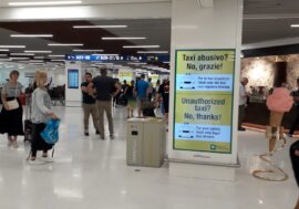 Negli aeroporti lombardi riparte la campagna contro i taxi abusivi