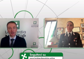 Il governatore lombardo Attilio Fontana ringrazia i Carabinieri per aver salvato dalle fiamme donna e nipotina a Brescia
