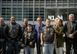 Fa tappa a Milano ‘Route 21 Chromosome On The Road’ il viaggio dei ragazzi speciali accolti dal governatore Fontana