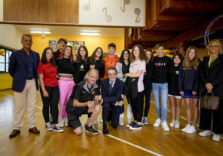 Il governatore lombardo Fontana in visita nei territori della Valchiavenna
