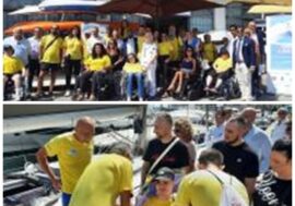 Esperienza unica per ammalati di Sla con il progetto ‘Anima Libera’ sulle barche a vela che ha preso il via da Napoli