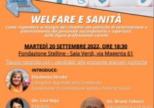 Welfare e sanità, tavola rotonda alla Fondazione Stelline di Milano