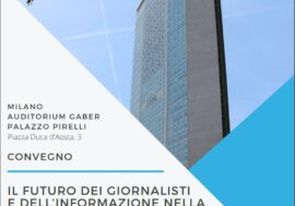 Milano, a Palazzo Pirelli convegno sul ruolo dei giornalisti nella P.A. con crediti formativi ai colleghi partecipanti