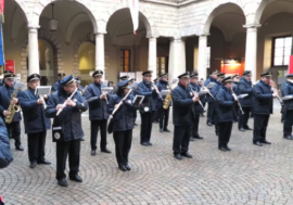 Milano, il concerto delle bande cittadine apre Capodanno a Palazzo Marino