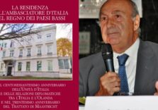 ‘La Residenza dell’Ambasciatore d’Italia nel Regno dei Paesi Bassi’, il nuovo libro del diplomatico Gaetano Cortese