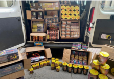 Milano, sequestrati e distrutti dalla Polizia locale 300 chili di botti di Capodanno