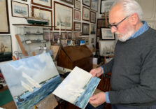 Soffia il vento della Marina Militare anche a Milano. Lo scopriamo attraverso la pittura di Sandro Feruglio