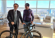 Altra impresa del lombardo Pietro Franzese: in Usa da San Francisco a Miami in bici per 6000 km