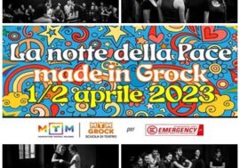 Mtm Grock – Scuola di Teatro di Milano apre le porte alla seconda edizione de “La Notte della Pace” per Emergency