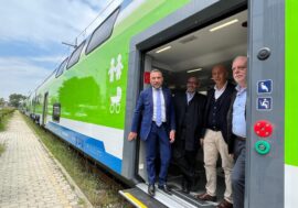 Treni, sulla linea Milano-Bergamo è entrato in funzione il nuovo ‘Caravaggio’