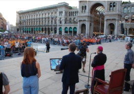 Milano, il Centro Sportivo Italiano festeggia l’80° anniversario in piazza Duomo