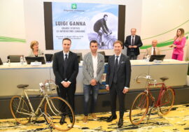 Milano, l’omaggio di Regione Lombardia a Luigi Ganna, vincitore del 1° Giro d’Italia