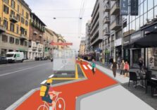 Milano, al via i lavori per realizzare la nuova ciclabile  in corso Buenos Aires
