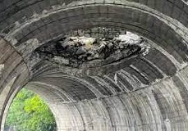 Lecco, chiusa la SP provinciale 72 per crollo volta nel tunnel di Fiumelatte