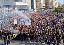 Tifosi sampdoriani protestano in piazza ed espongono striscione “Giornalisti infami”. ‘No, grazie’ rispondono Odg, Alg, Ussi e Gruppo Cronisti Liguri