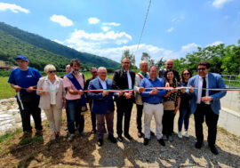 Inaugurate le nuove vasche di laminazione nel Bresciano