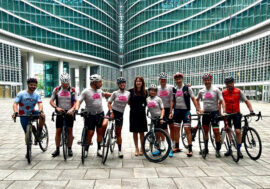 Milano, al via il ‘Race Across Limits’, un Giro di Lombardia per sostenere i caregiver familiari