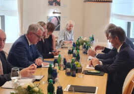 Il governatore lombardo Fontana in Slovenia incontra il ministro Matjaž Han per interscambi