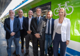 Milano, alla Stazione Cadorna presentato il 111° treno regionale