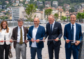 Como, inaugurato il lungolago nel tratto da Sant’Agostino a piazza Cavour