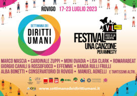 “Voci per la Libertà – Una canzone per Amnesty”, al via a Rovigo il festival per difendere i diritti umani