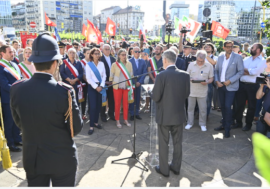 Milano ricorda le vittime dei nazifascisti di piazzale Loreto