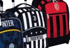 Il derby dello zaino scolastico lo vince il Milan, superato nelle vendite il brand dell’Inter